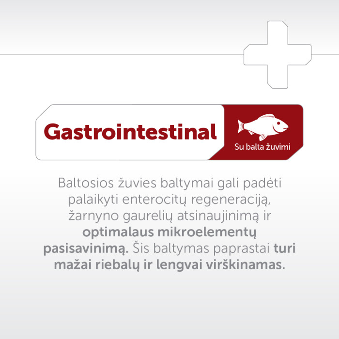 NATURE'S PROTECTION SUPERIOR CARE visų veislių šunų, turinčių virškinimo sutrikimų, sausas dietinis pašaras su balta žuvimi 