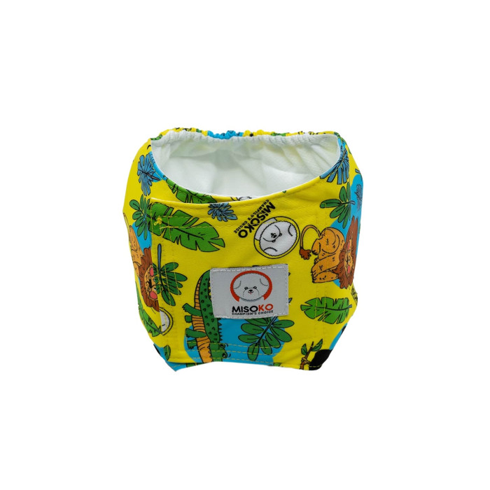 MISOKO reusable diaper set for male dogs, Holidays 