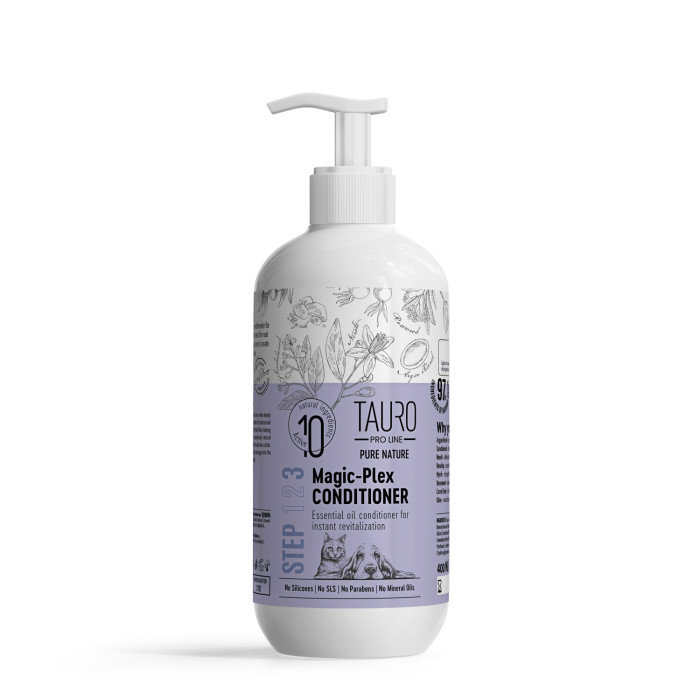 TAURO PRO LINE Pure Nature Magic-Plex, coat restoring conditionier for dogs and cats 