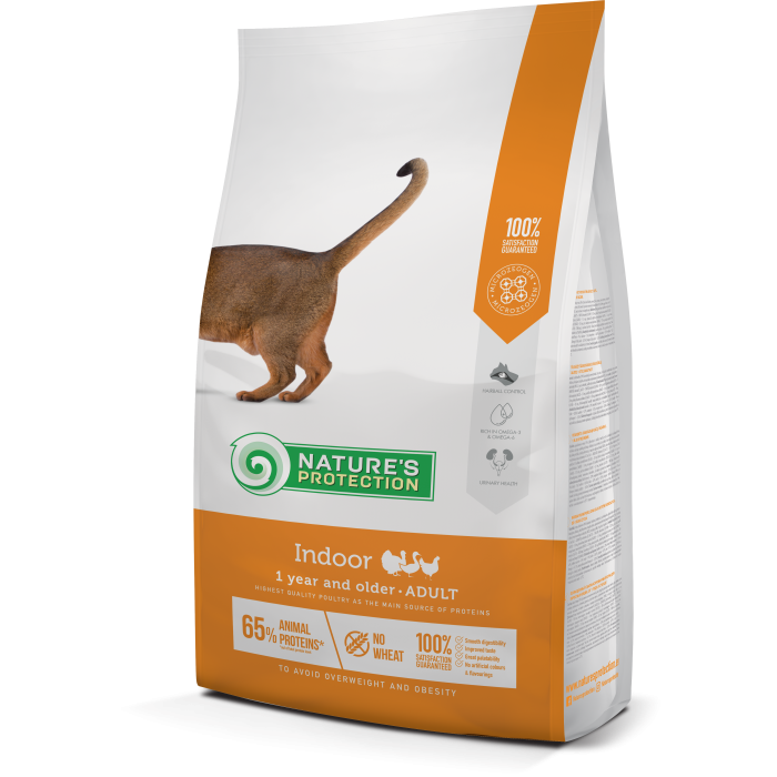 NATURE'S PROTECTION dry food for adult cats with poultry 