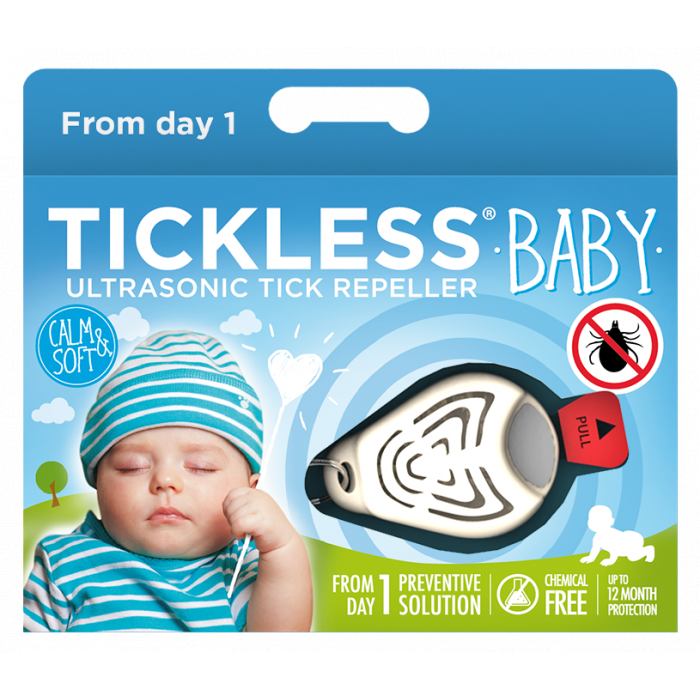 TICKLESS Baby Ultragarsinis kudikių pakabukas nuo erkių ir blusų  