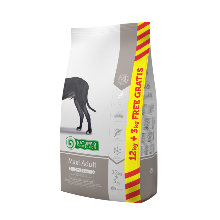 NATURE'S PROTECTION dry food for adult large breed dogs with poultry 