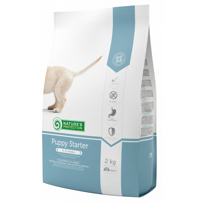 NATURE'S PROTECTION dry food for puppies of all breeds with salmon and krill 