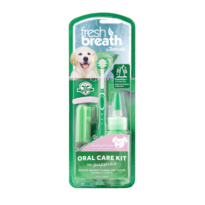 FRESH BREATH Dental care kit, for junior dogs 