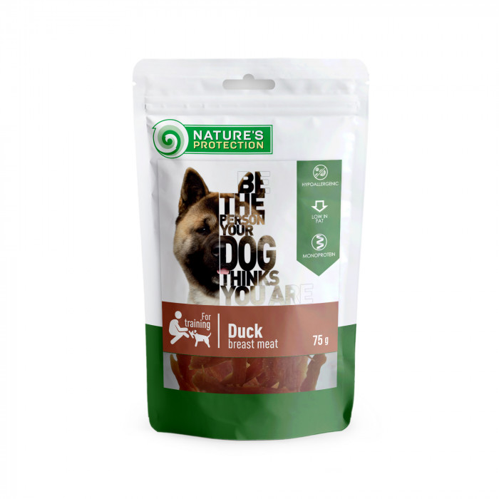 NATURE'S PROTECTION snack for dogs duck breast meat, 