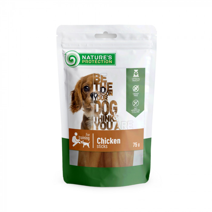 NATURE'S PROTECTION snack for dogs chicken sticks, 