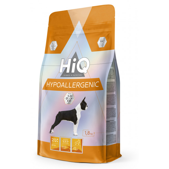 HIQ dry food for adult sensitive dogs of all breeds 