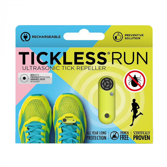 TICKLESS Run ультразвуковой кулон для отпугивания клещей и других паразитов 