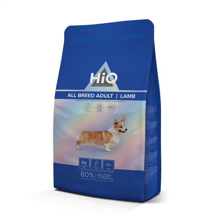 HIQ dry food for adult all breed dogs 