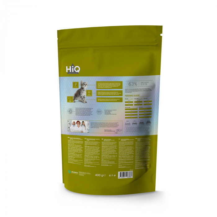 HIQ Kitten and Mother Care, dry food for kittens with poultry 