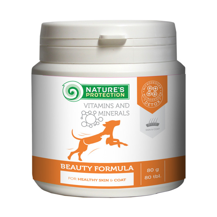 NATURE'S PROTECTION complementary feed for adult dogs for healthy skin & coat 