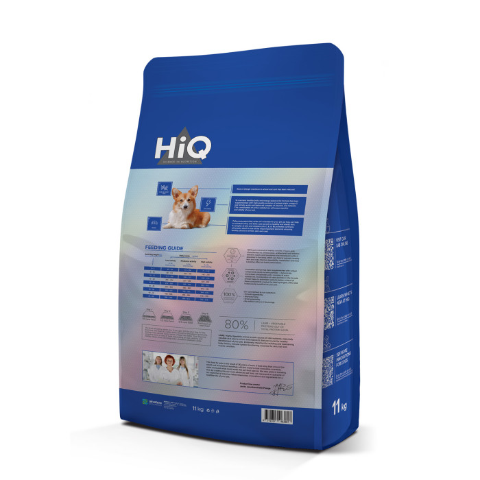 HIQ dry food for adult all breed dogs 