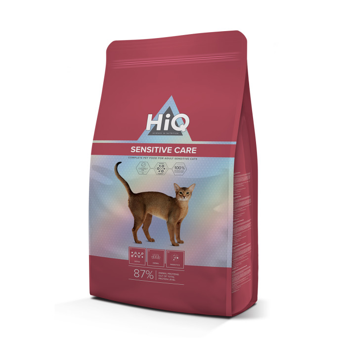 HIQ dry food for adult cats with poultry 