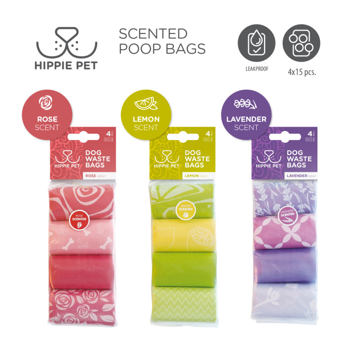 HIPPIE PET Waste bags for dogs 