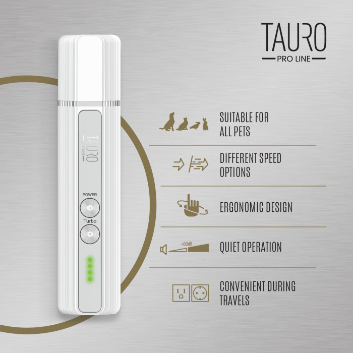 TAURO PRO LINE pet nail grinder 