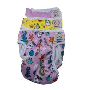 MISOKO reusable diapers set for female dogs, Fantasy size S