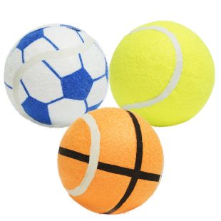 MISOKO toy for dogs tennis balls, 3 pcs, 10 cm