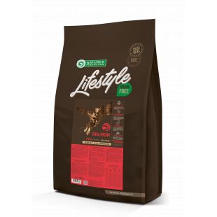 NATURE'S PROTECTION LIFESTYLE visų veislių suaugusių šunų sausas pašaras su lašiša 10 kg