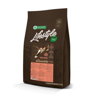 NATURE'S PROTECTION LIFESTYLE kačiukų sausas begrūdis pašaras su lašiša 7 kg