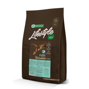 NATURE'S PROTECTION LIFESTYLE suaugusių kačių begrūdis sausas pašaras su balta žuvimi 7 kg