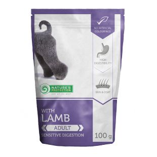 NATURE'S PROTECTION Dog Adult Lamb Konservuotas pašaras šunims 100 g