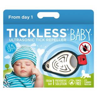 TICKLESS Ultrasonic tick and flea repeller Tickless Baby beige