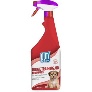 OUT! House training aid for puppies 500 ml