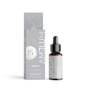 AMELUM Energy lašinamas eterinių aliejų mišinys 10 ml